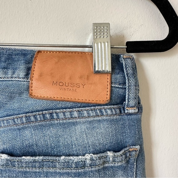 Moussy Vintage Glendale Distressed Skinny Jeans Size 26 - Picture 9 of 11